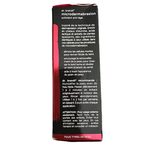 BNIB! Dr. Brandt Microdermabrasion Age Defying Exfoliator